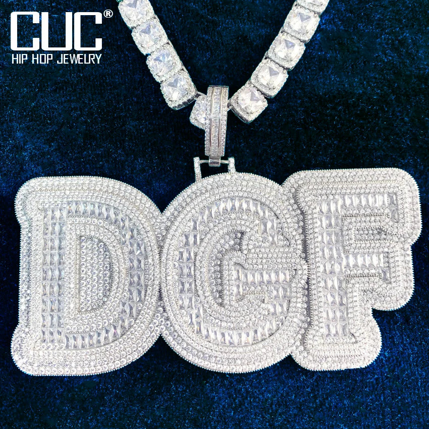 Men HipHop Necklace Chain Customized Heavy Rock Rapper Jewelry