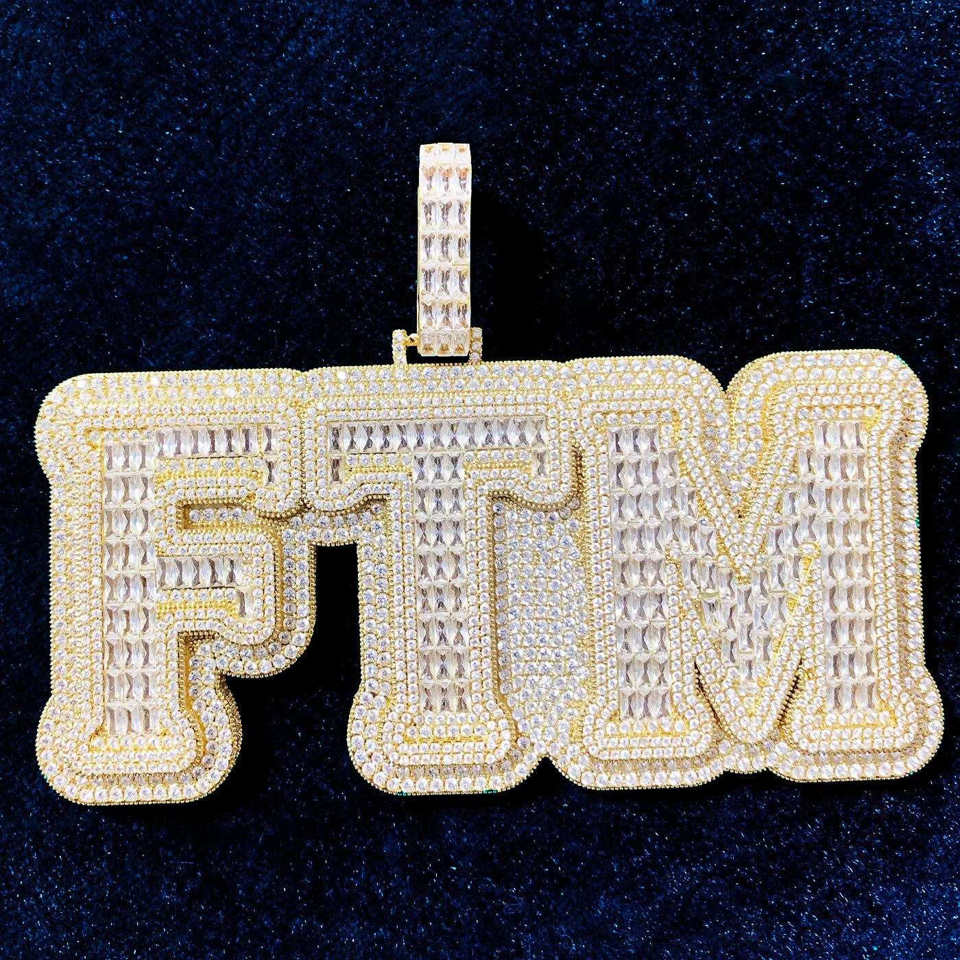 Men HipHop Necklace Chain Customized Heavy Rock Rapper Jewelry